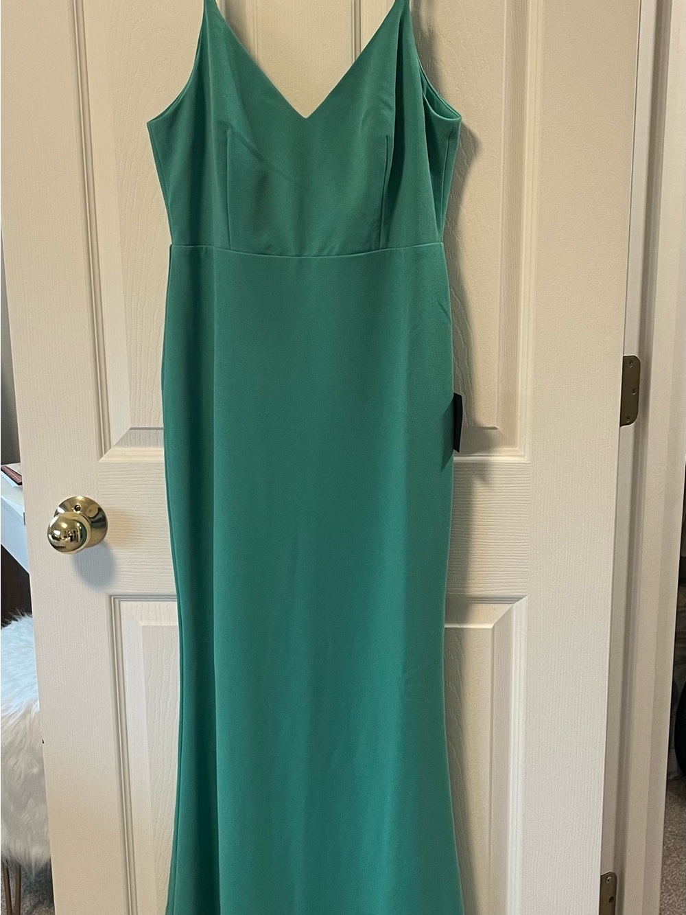 Lulus Moments Of Bliss Teal Green Backless Mermaid Maxi Dress